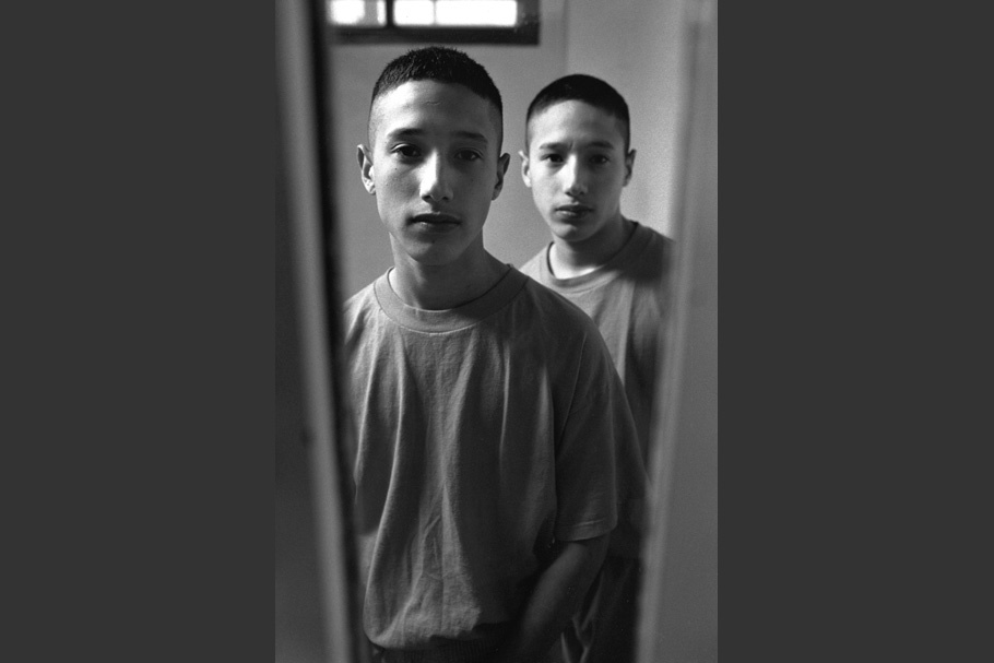 Incarcerated teenage twin boys.